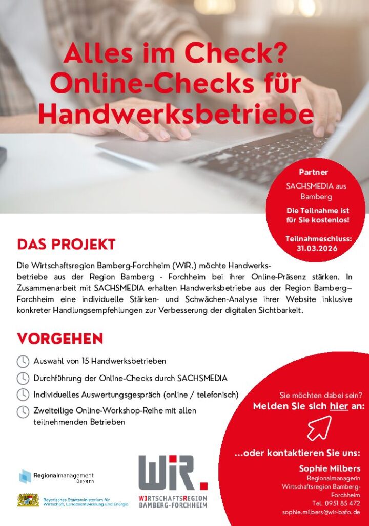 Online-Check für Handwerksbetriebe